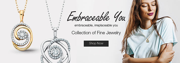 The Embraceable You Collection of diamond pendants and diamond earrings in white, yellow, or mixed gold are sure to please. Each design circles, swirls, or spirals with diamond accent for an elegant sophisticated look. &nbsp;<br />
<br />