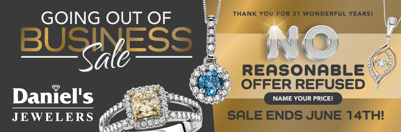 Daniel's Jeweler's No Reasonable Offer Refused Sale